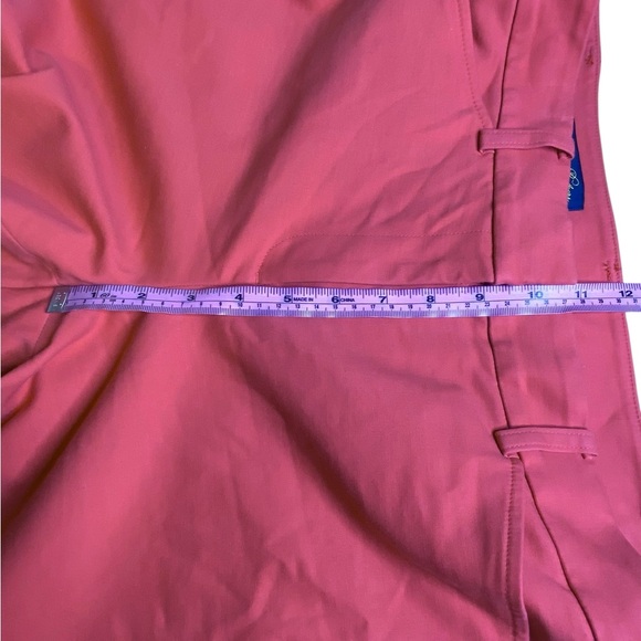Brooks Brothers Pink Cropped Trouser Chino Ankle Pants Women’s Size 10 - Picture 11 of 13
